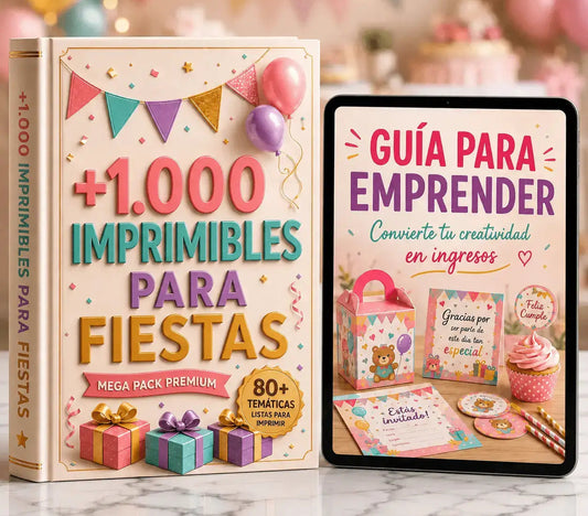 Mega Pack Premium De Fiesta +9 Bonos Exclusivos🎁